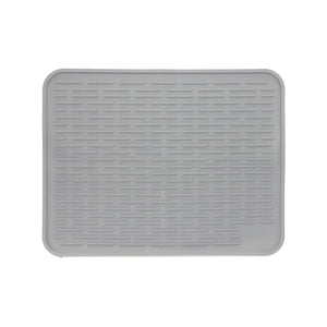 Large Silicone Dish Drying Mat – 16" x 12", Slate Grey