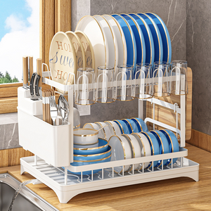 Compact Countertop Dish Drying Rack