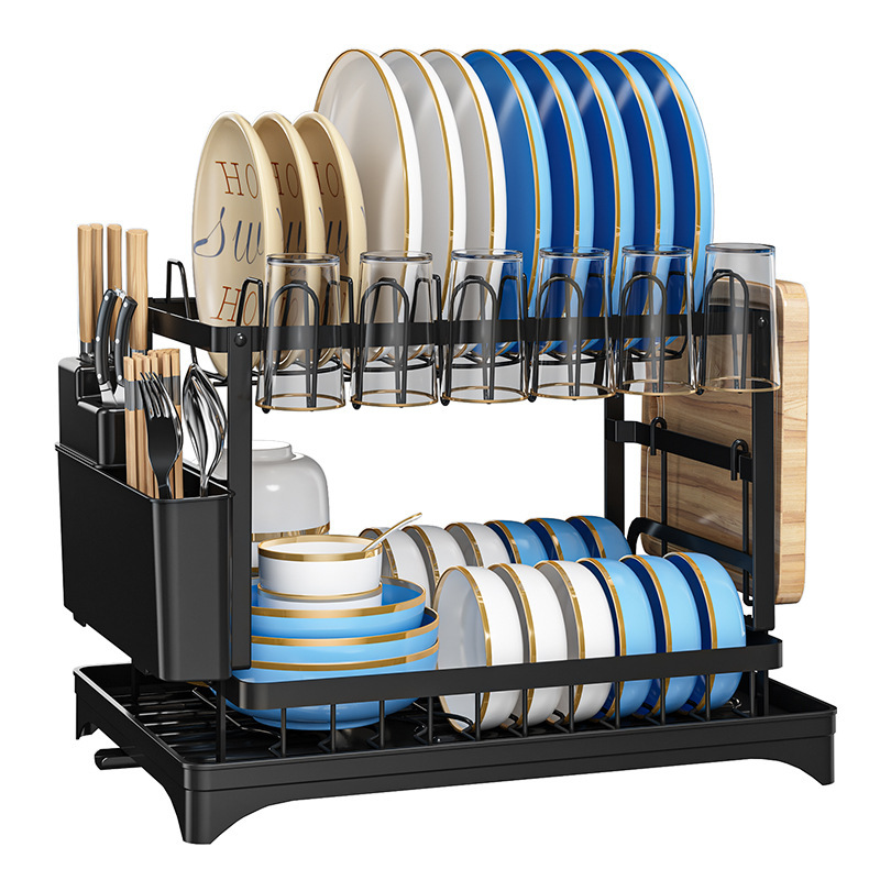 Compact Countertop Dish Drying Rack