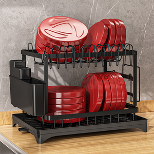 Compact Countertop Dish Drying Rack